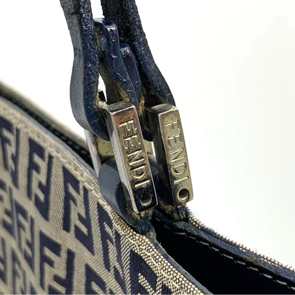 Fendi Monogram Brown and Black Zucca Tote - Picture 14 of 16